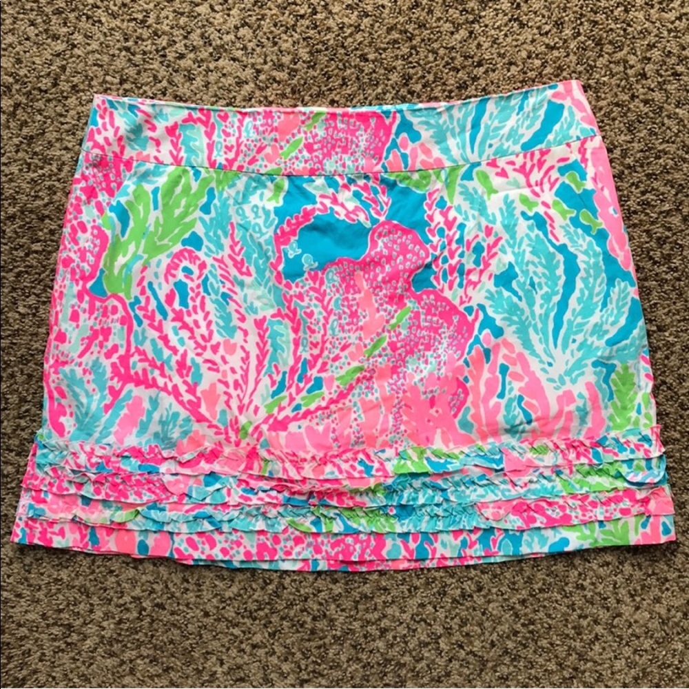 ❌SOLD❌ 🦄 RARE Lilly Pulitzer Lets Cha Cha Skort